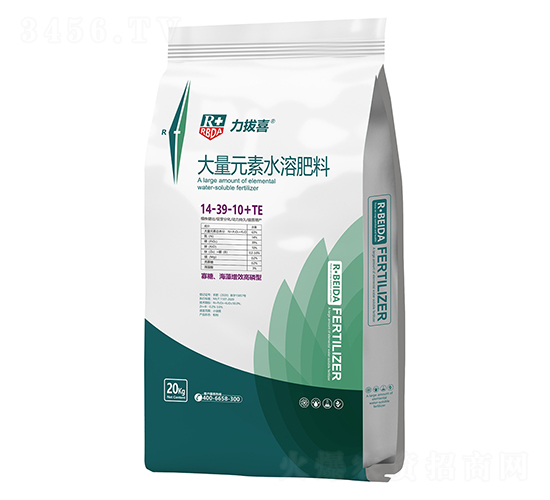 高磷型大量元素水溶肥料14-39-10+TE-力拔喜-瑞倍達(dá)